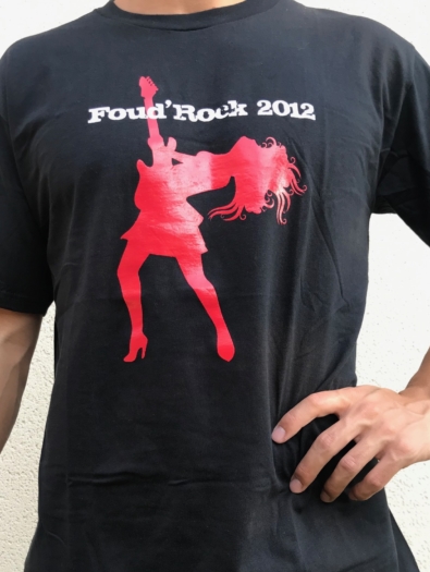 T-shirt festival rock ACME headcharger